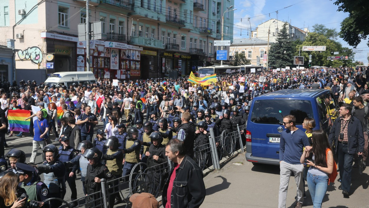 Gej parada u Kijevu 2016.