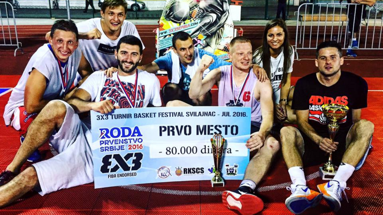 Pobednici basket turnira 3x3 iz Svilajnca