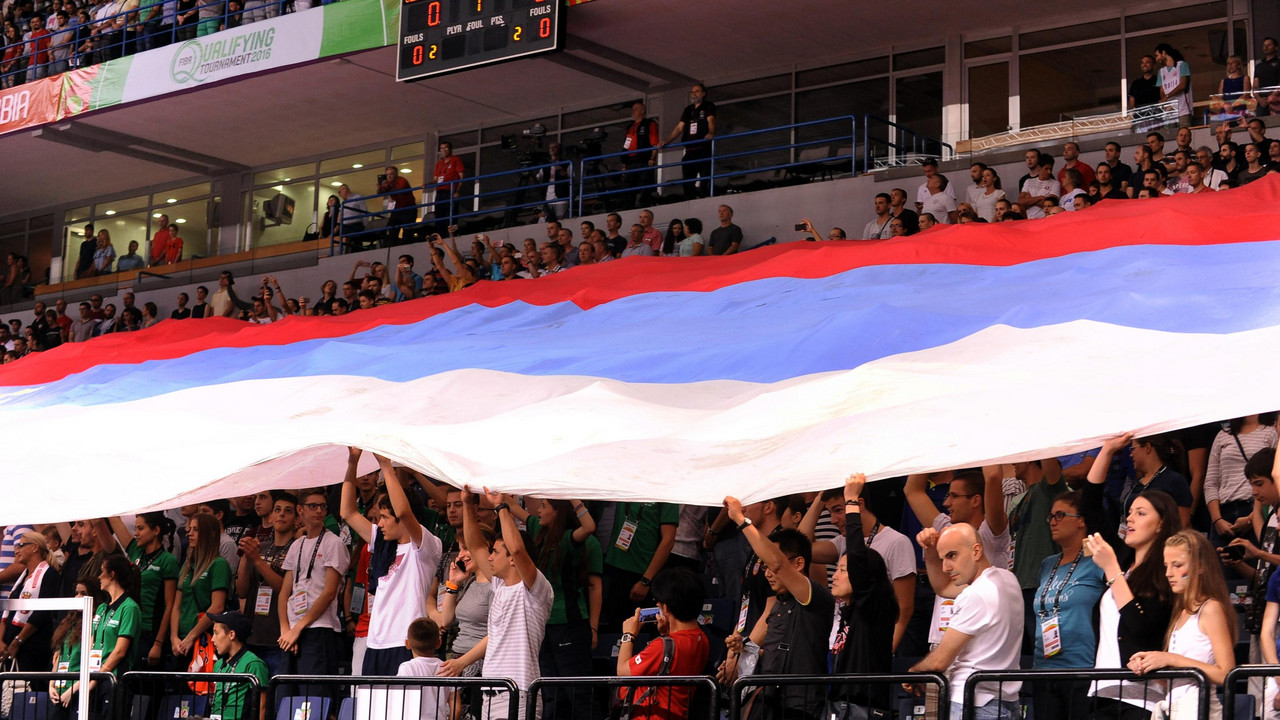Navijači košarkaške reprezentacije Srbije