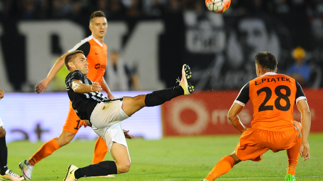 Detalj sa meča Partizan - Zaglebje