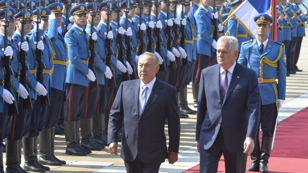 Tomislav Nikolić i Nursultan Nazarbajev