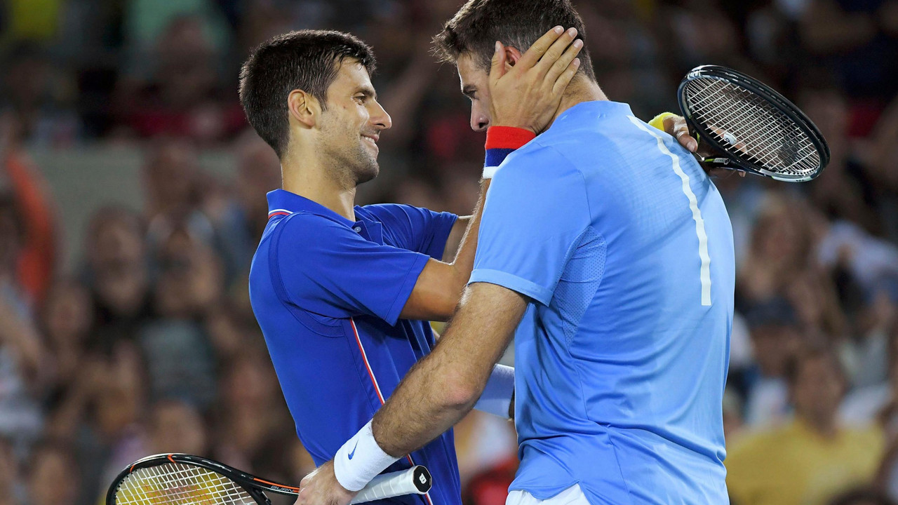 Novak Đoković i Del Potro