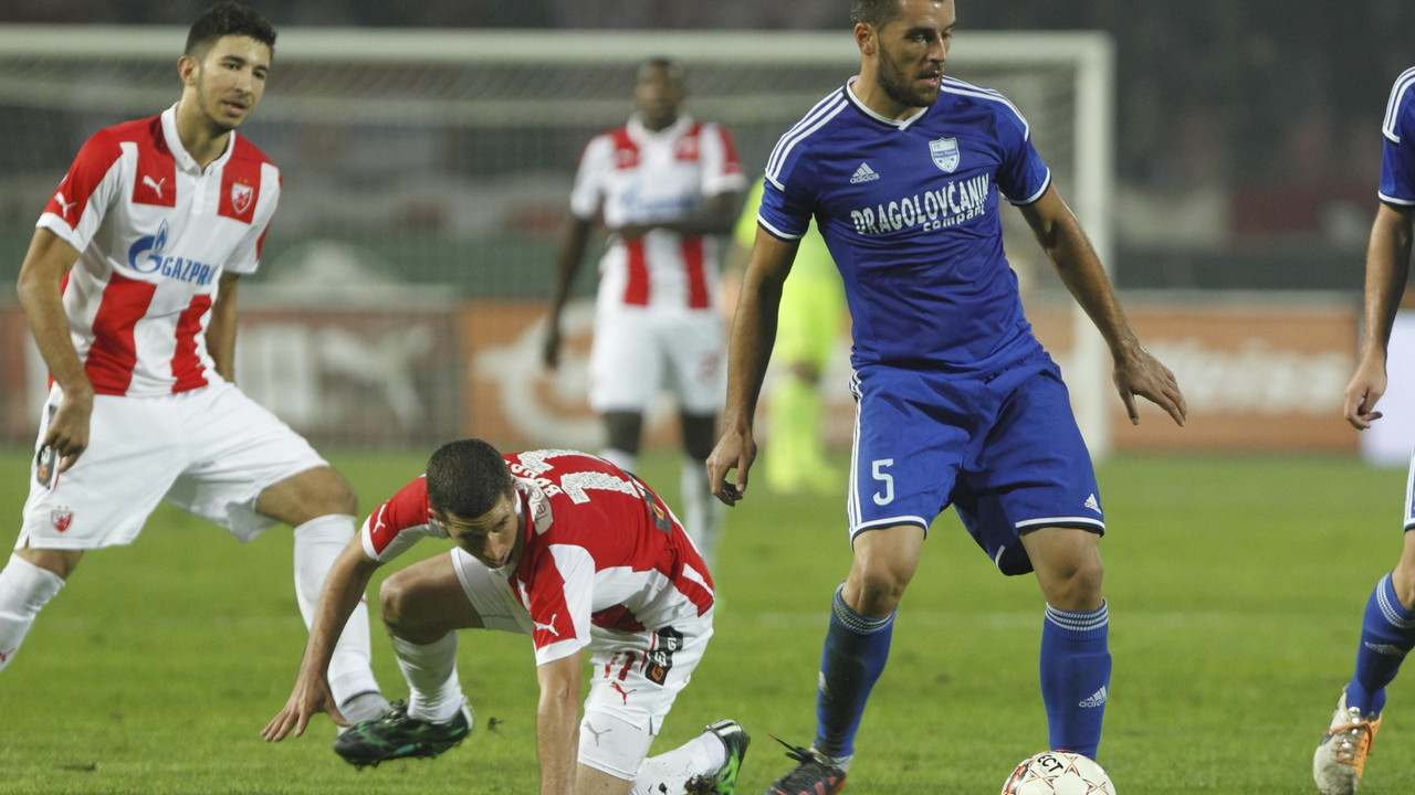 Detalj s utakmice Crvena zvezda - Novi Pazar