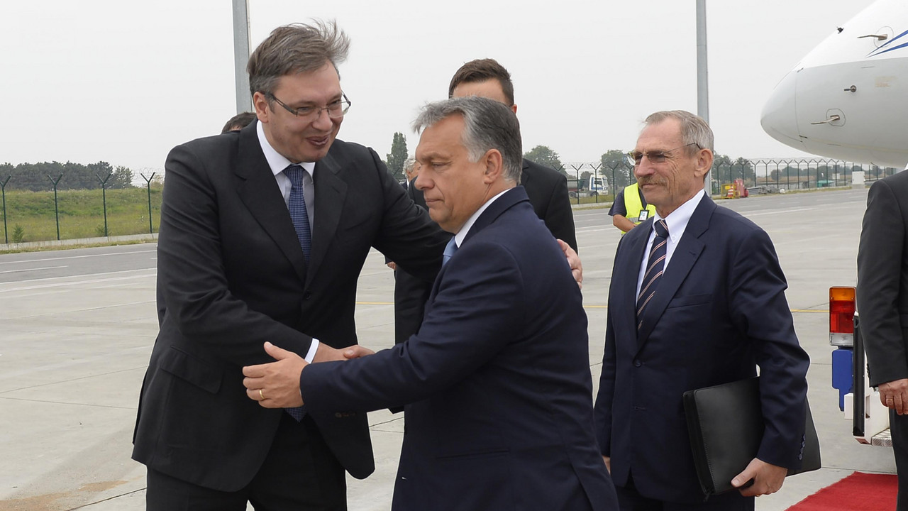 Aleksandar Vučić i Viktor Orban