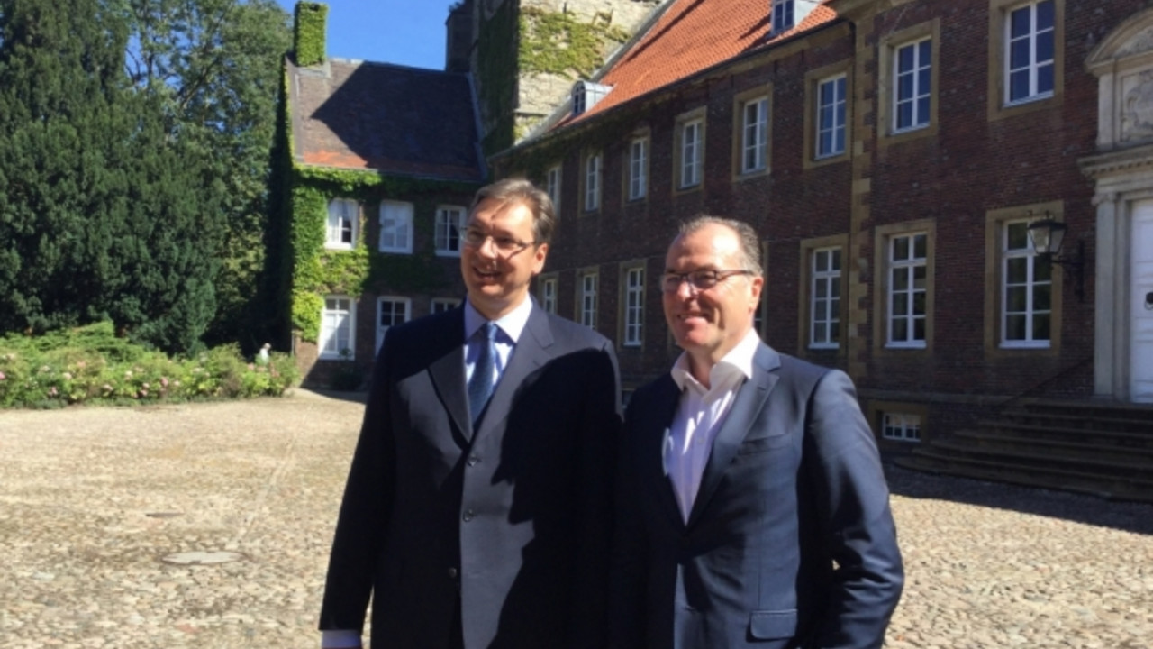 Vučić u Nemačkoj