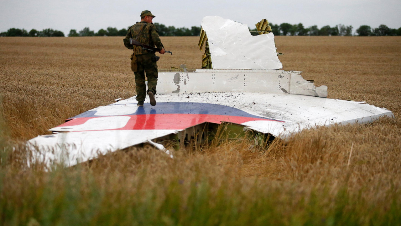 Ostaci aviona MH17