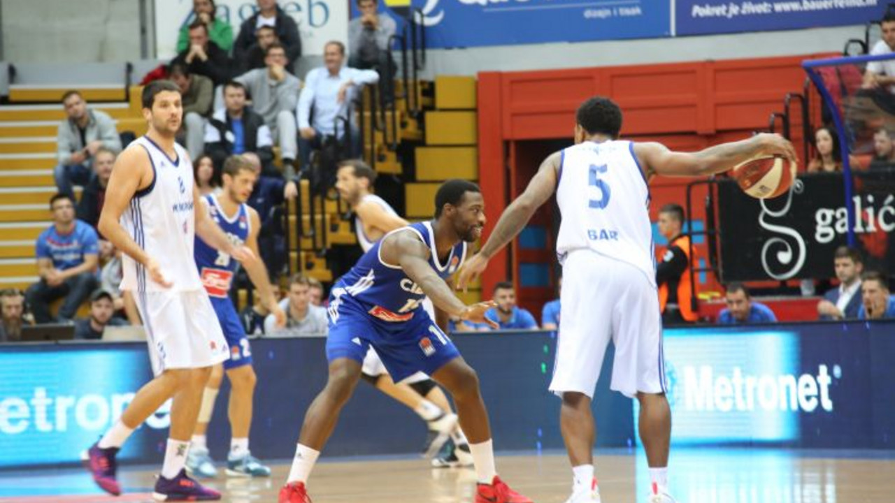 Detalj s utakmice Cibona - Mornar