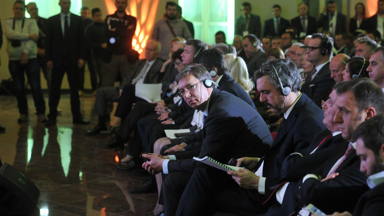 Aleksandar Vučić na biznis forumu u Nišu