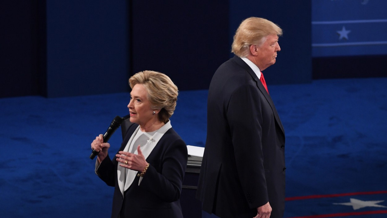 Tramp-Klinton debats