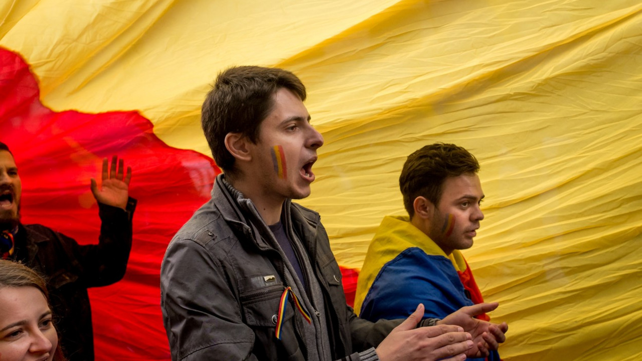 protesti u Rumuniji