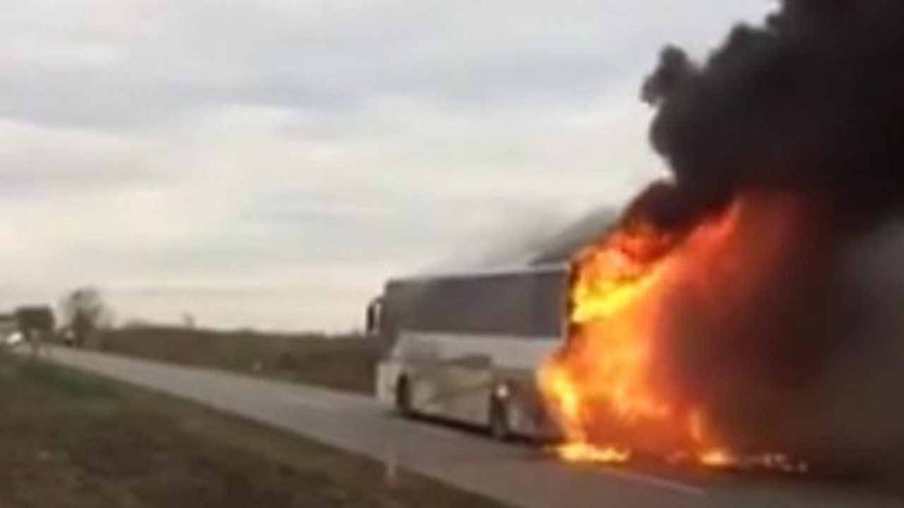 Lastin autobus požar