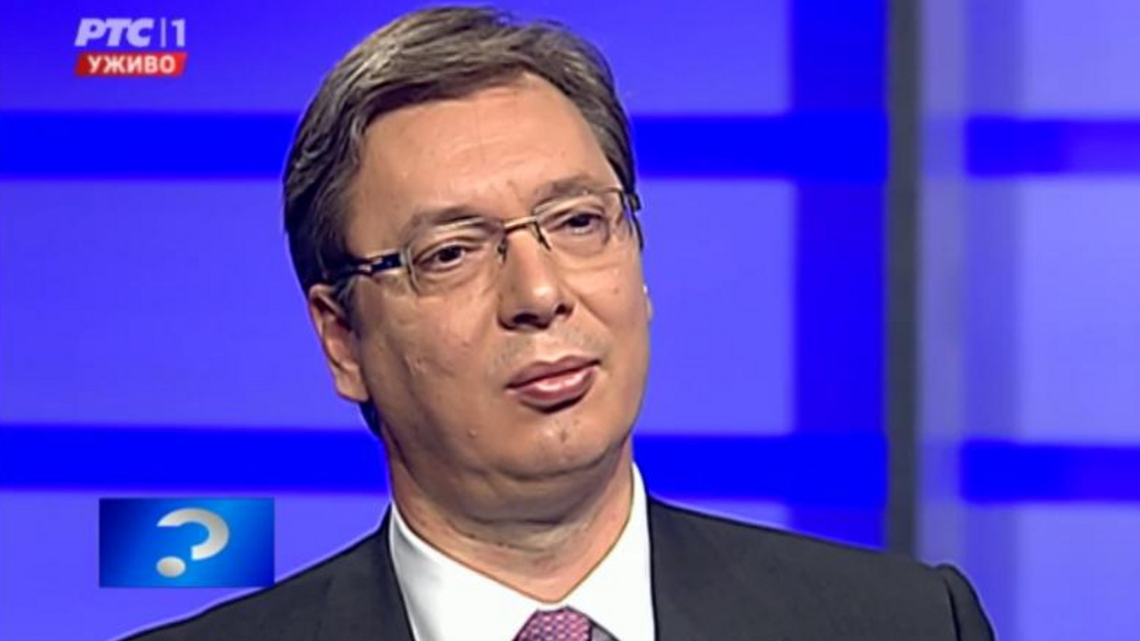 Aleksandar Vučić u Upitniku
