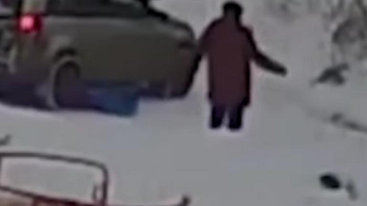 devojčicu pregazio automobil dok se sankala sa dekom