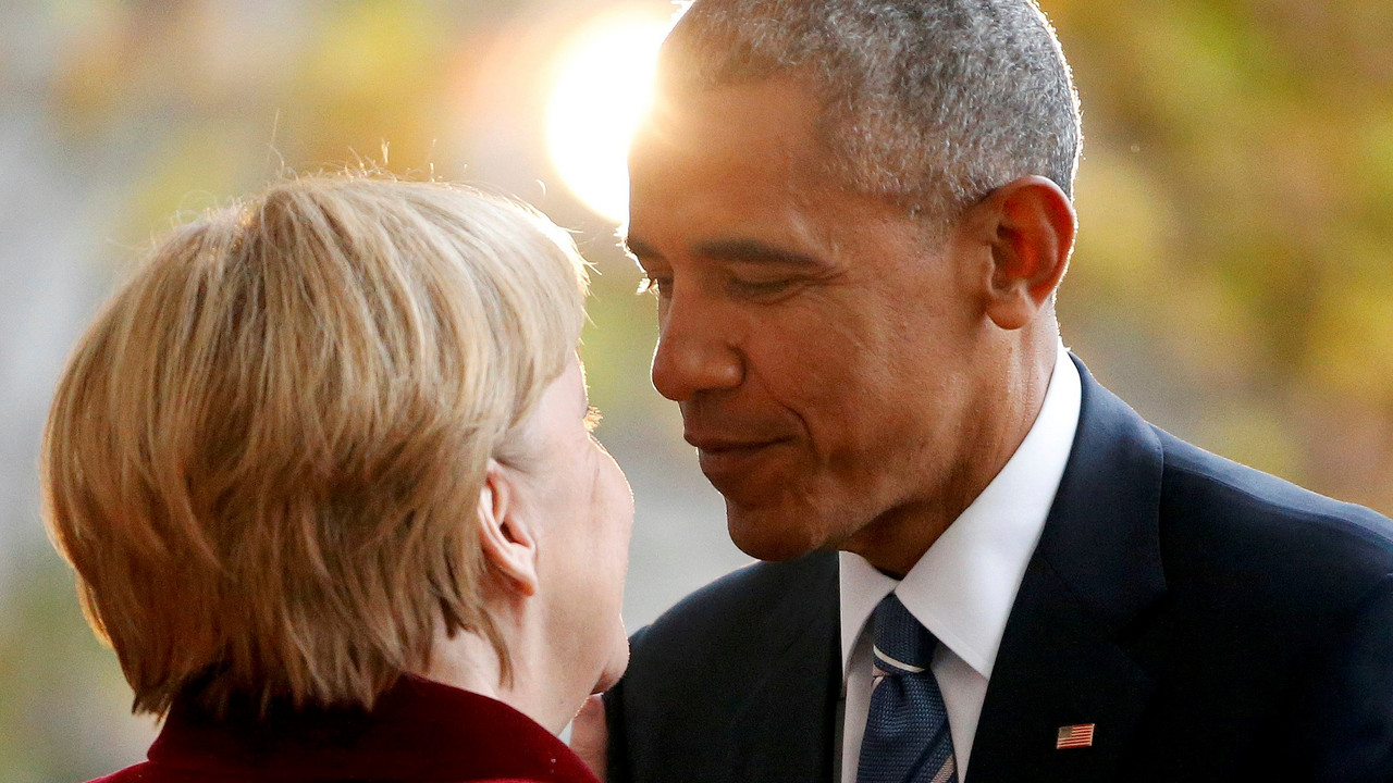 Barak Obama i Angela Merkel