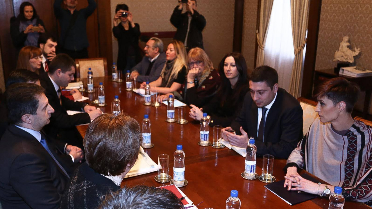Delegacija Beograda i Banja Luke