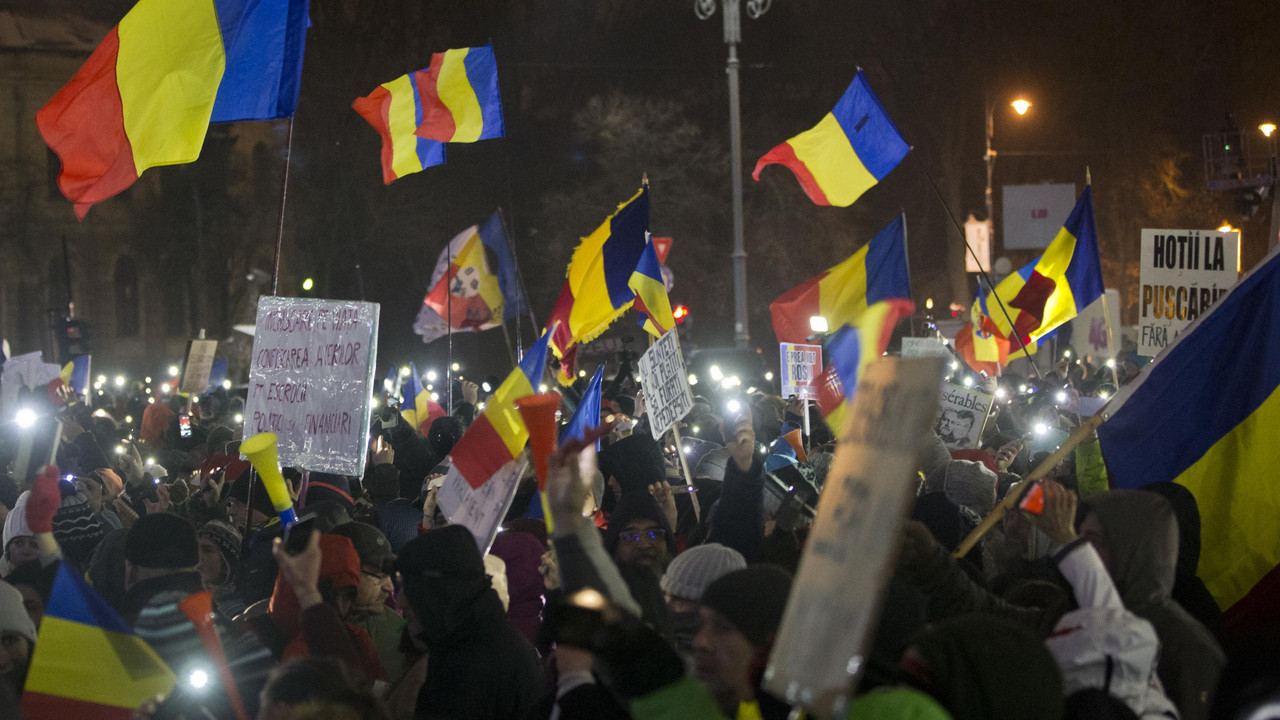 Protesti u Rumuniji