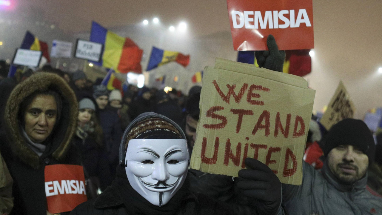 protesti u Rumuniji