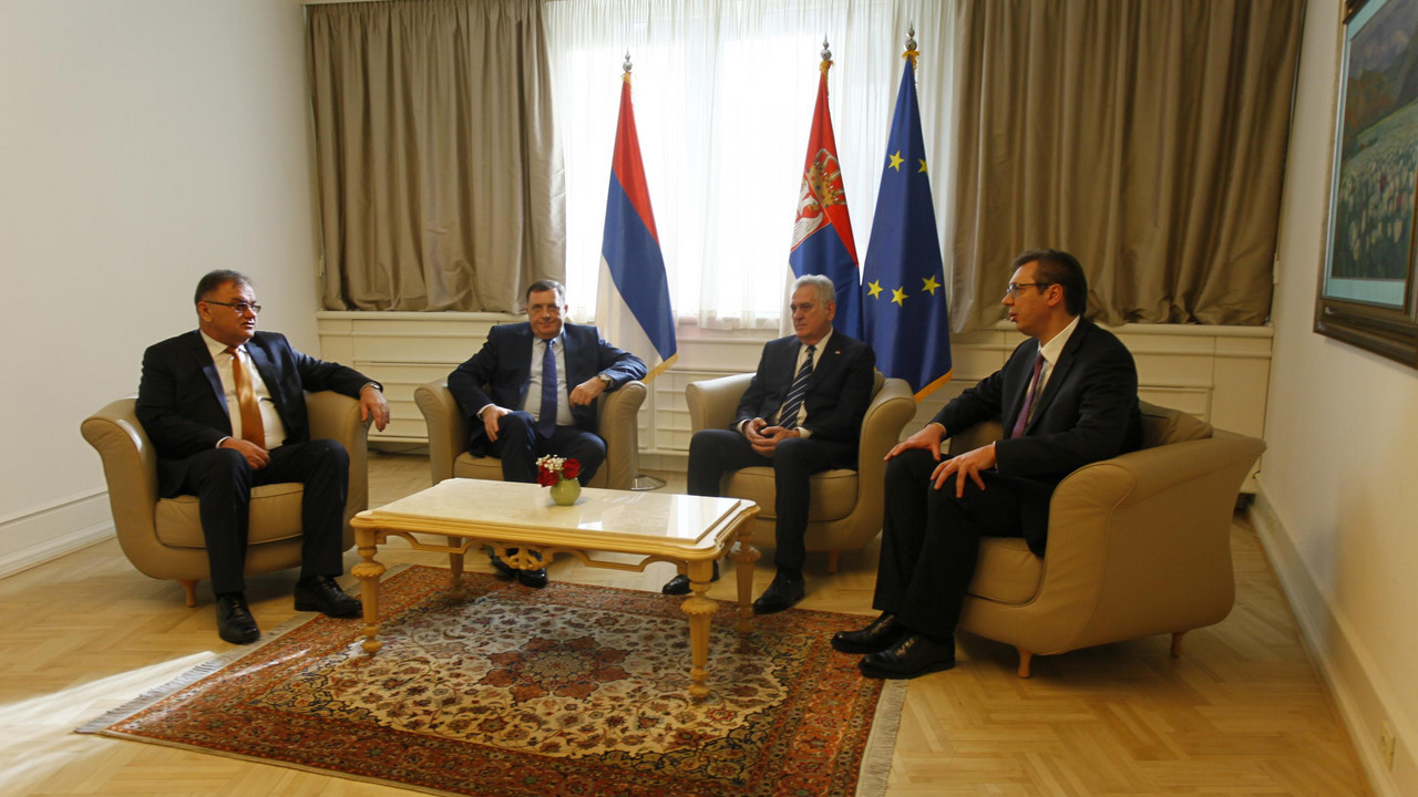 Aleksandar Vučić, Dodik, Nikolić i Ivanić