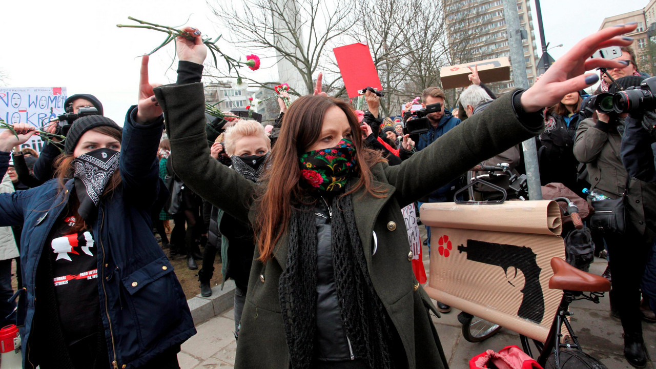 Varšava, Crni protest