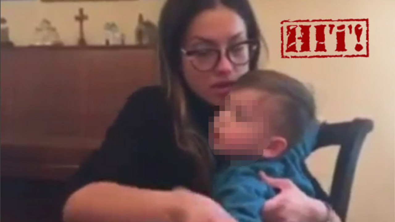 Mirka Vasiljević sa sinom