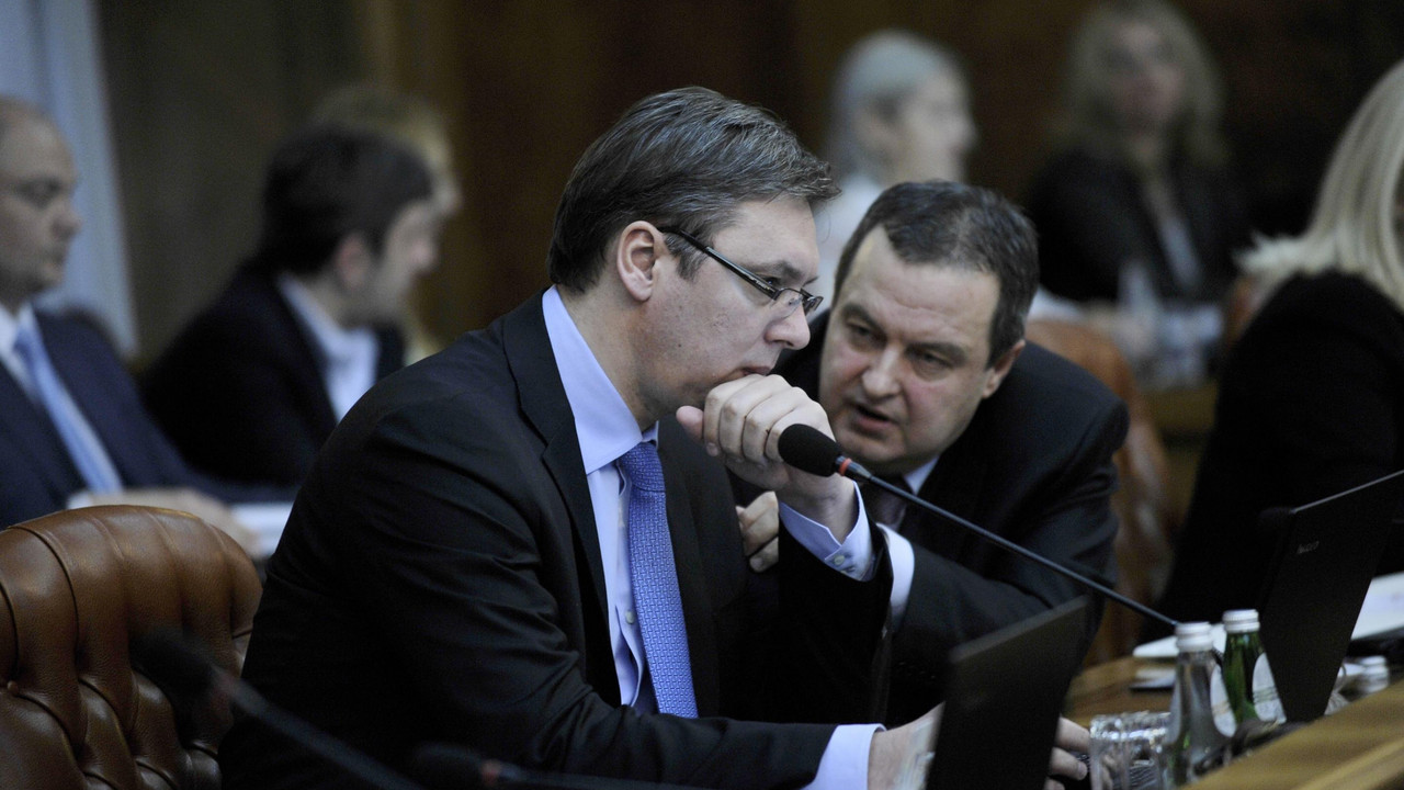 Aleksandar Vučić i Ivica Dačić