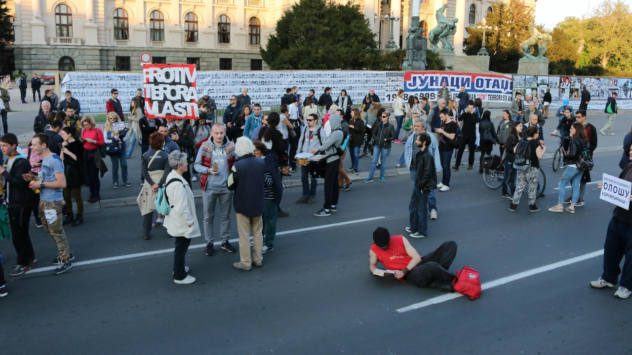 Protesti u Beogradu