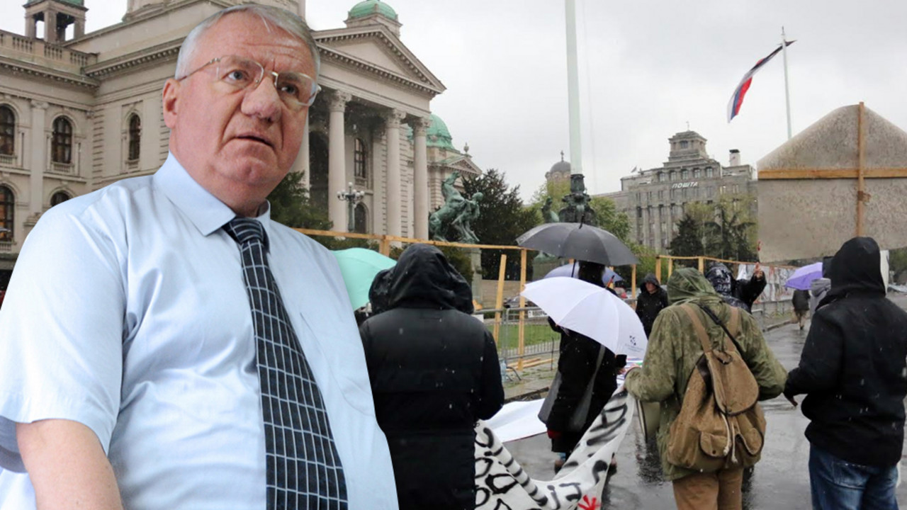 vojislav šešelj, protesti