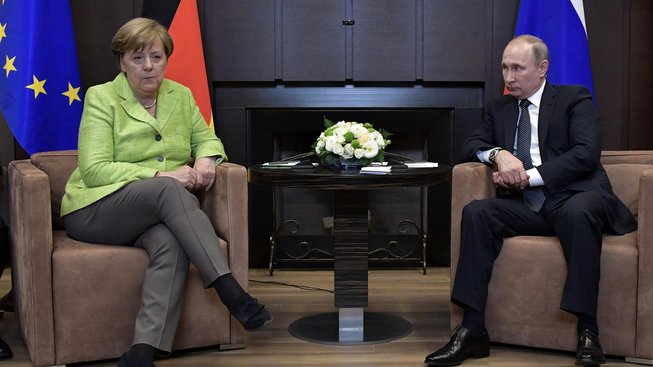 Putin i Merkel