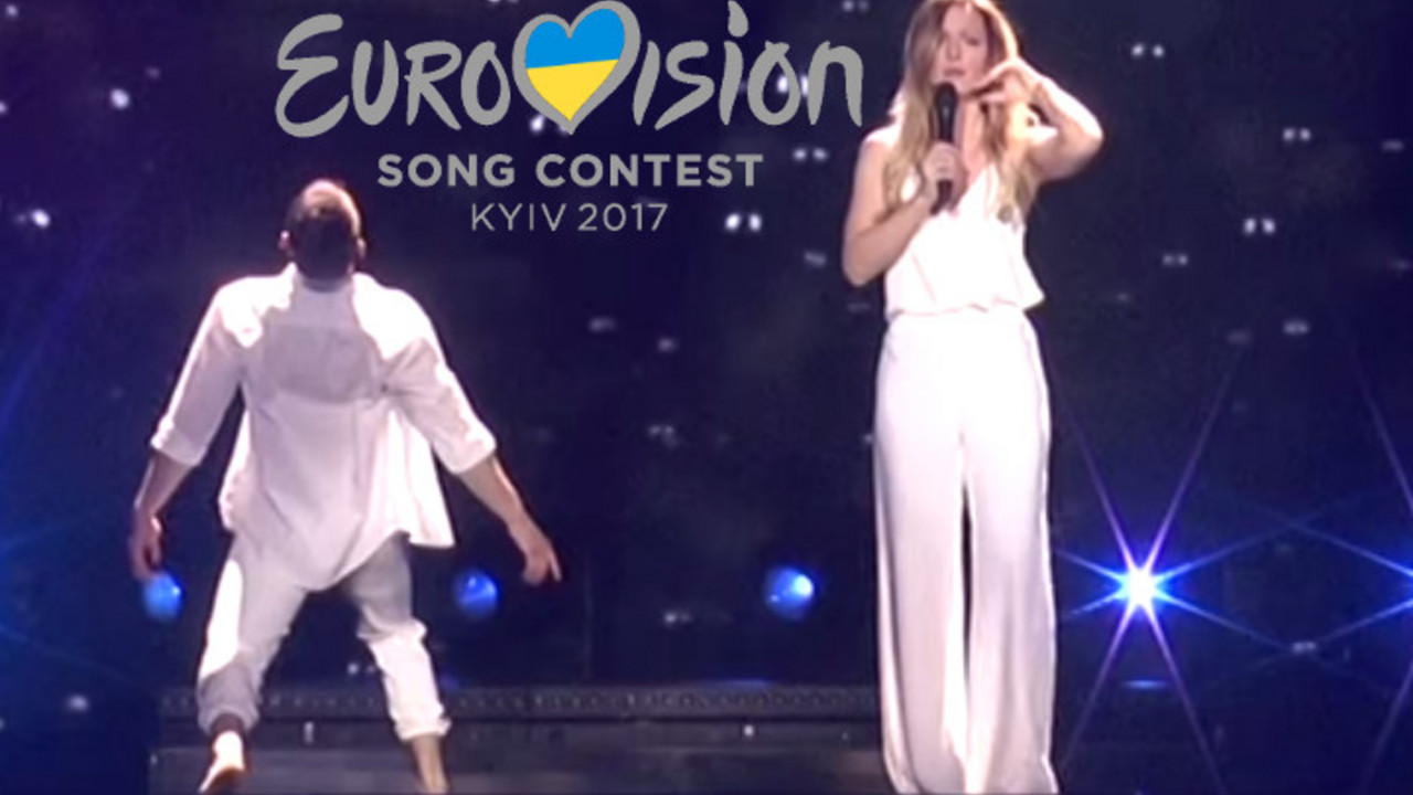 Tijana Bogićević na evrovizijskoj probi