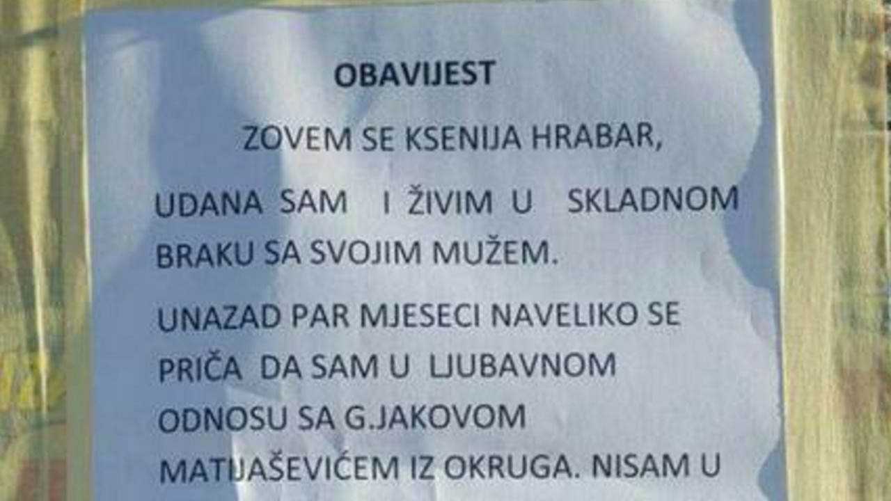 Obaveštenje