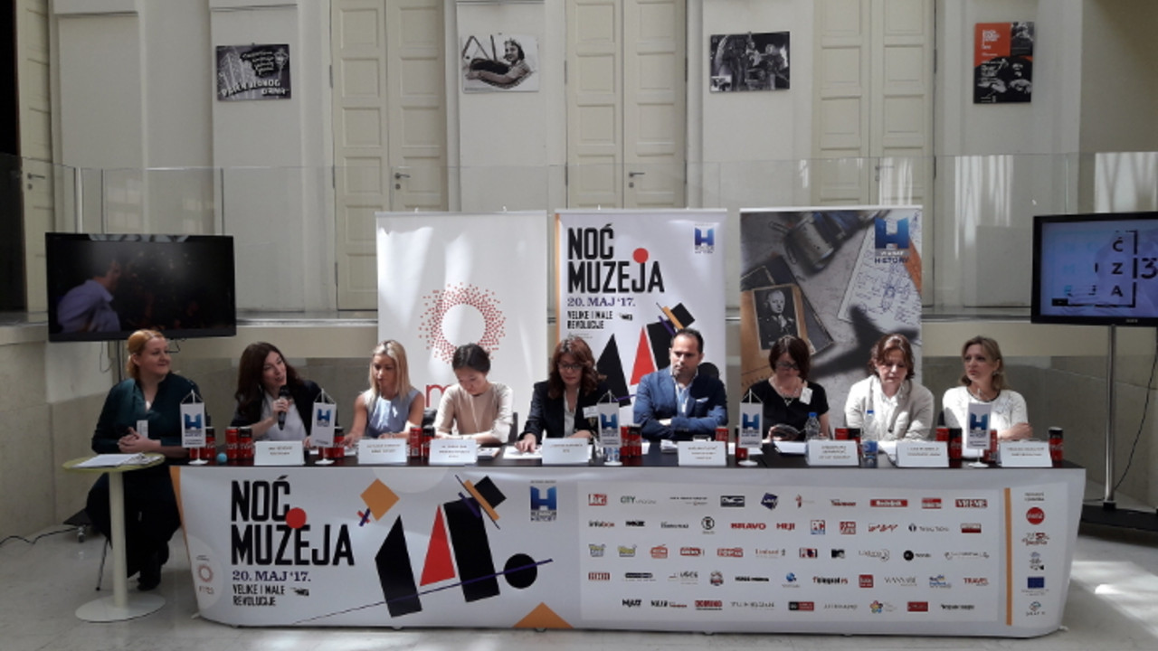 Noć muzeja, konferencija za novinare