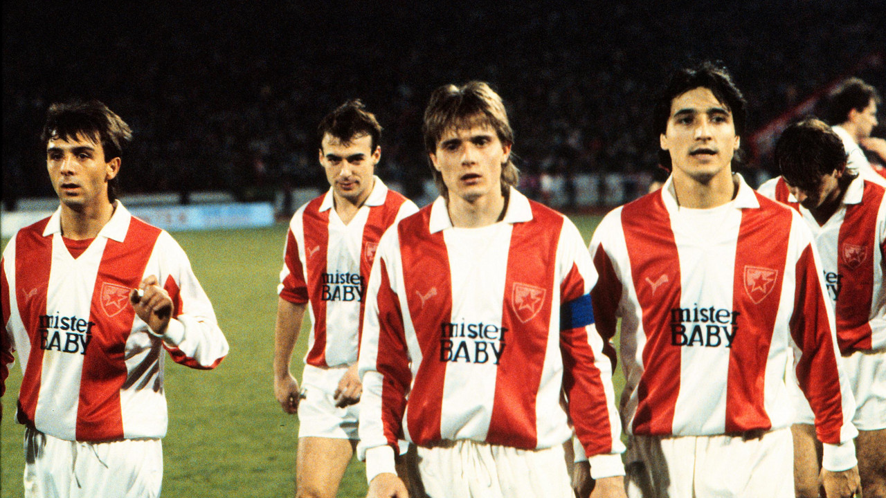 Dragan Stojković z perioda kada je bio kapiten Crvene zvezde