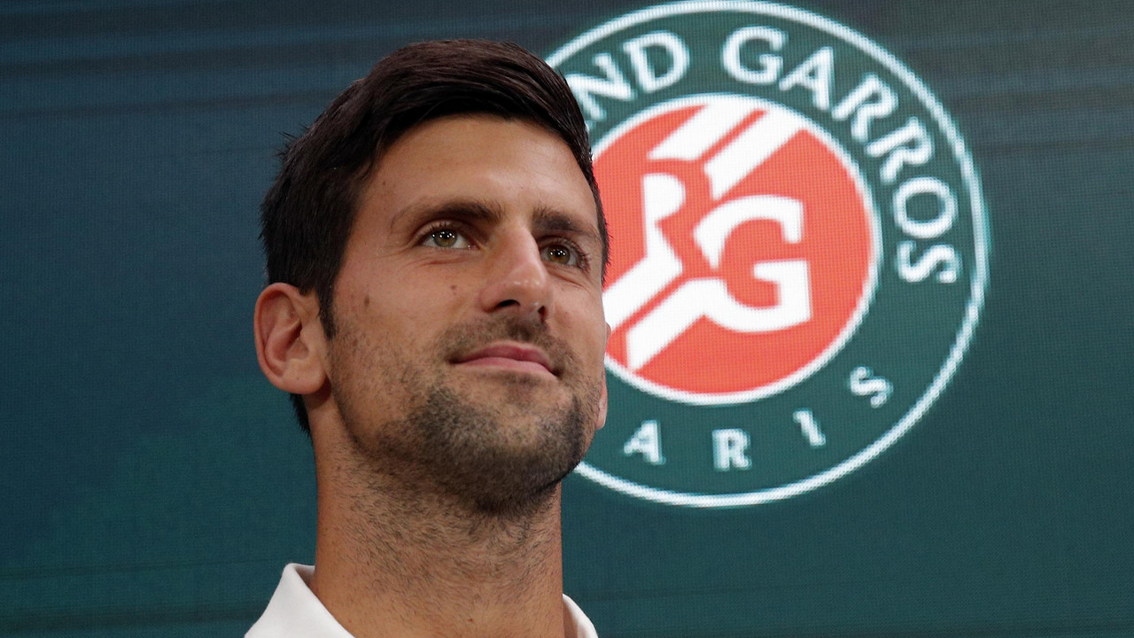 Novak Đoković na žrebu za Rolan Garos