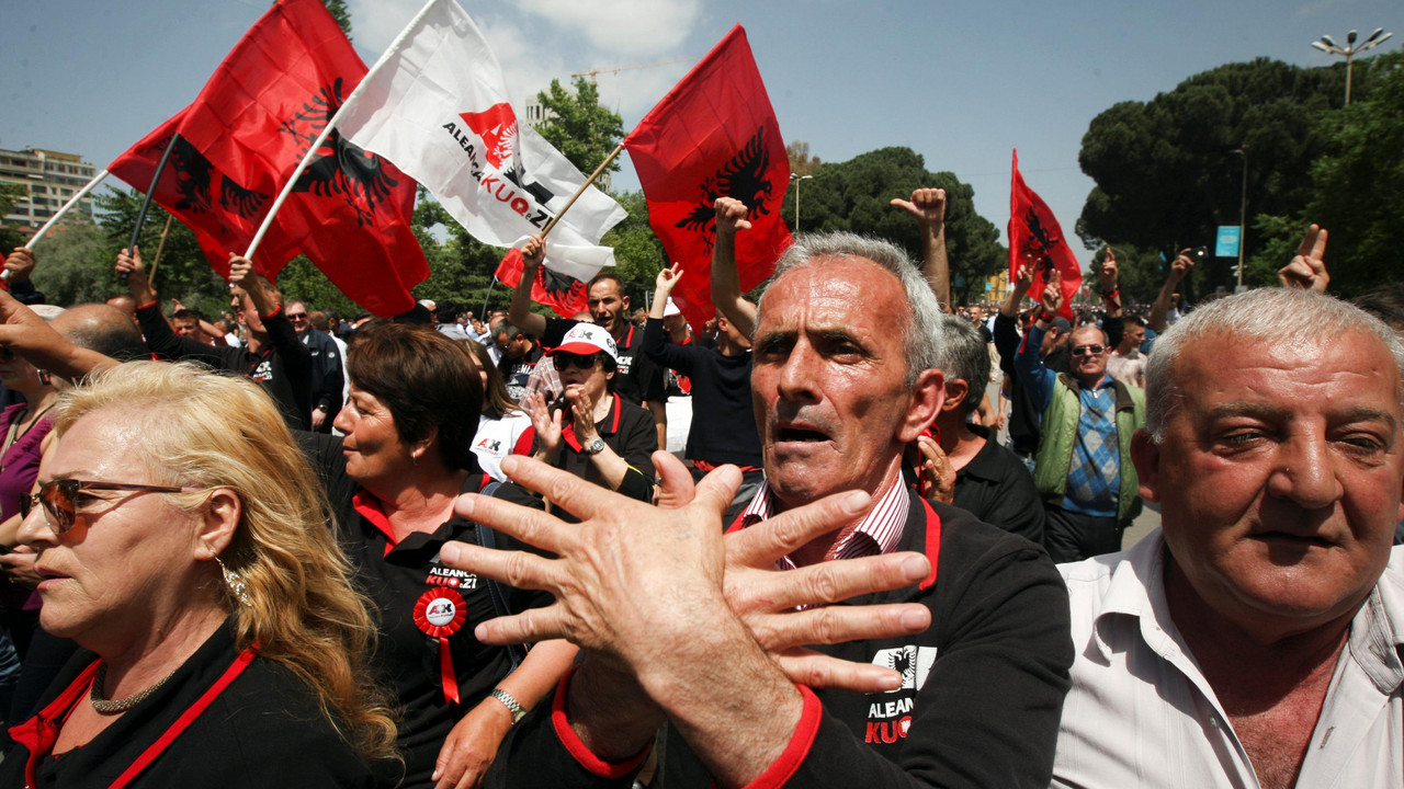 protest u Albaniji