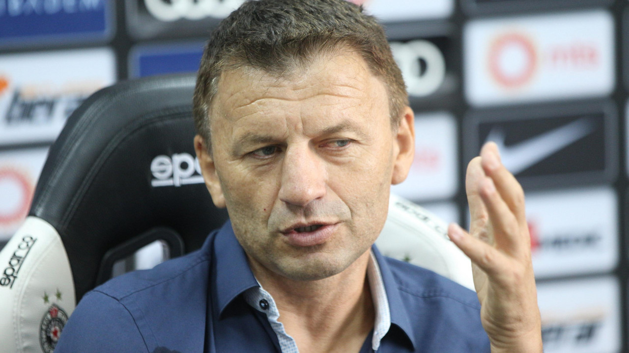 Trener Partizana Miroslav Đukić