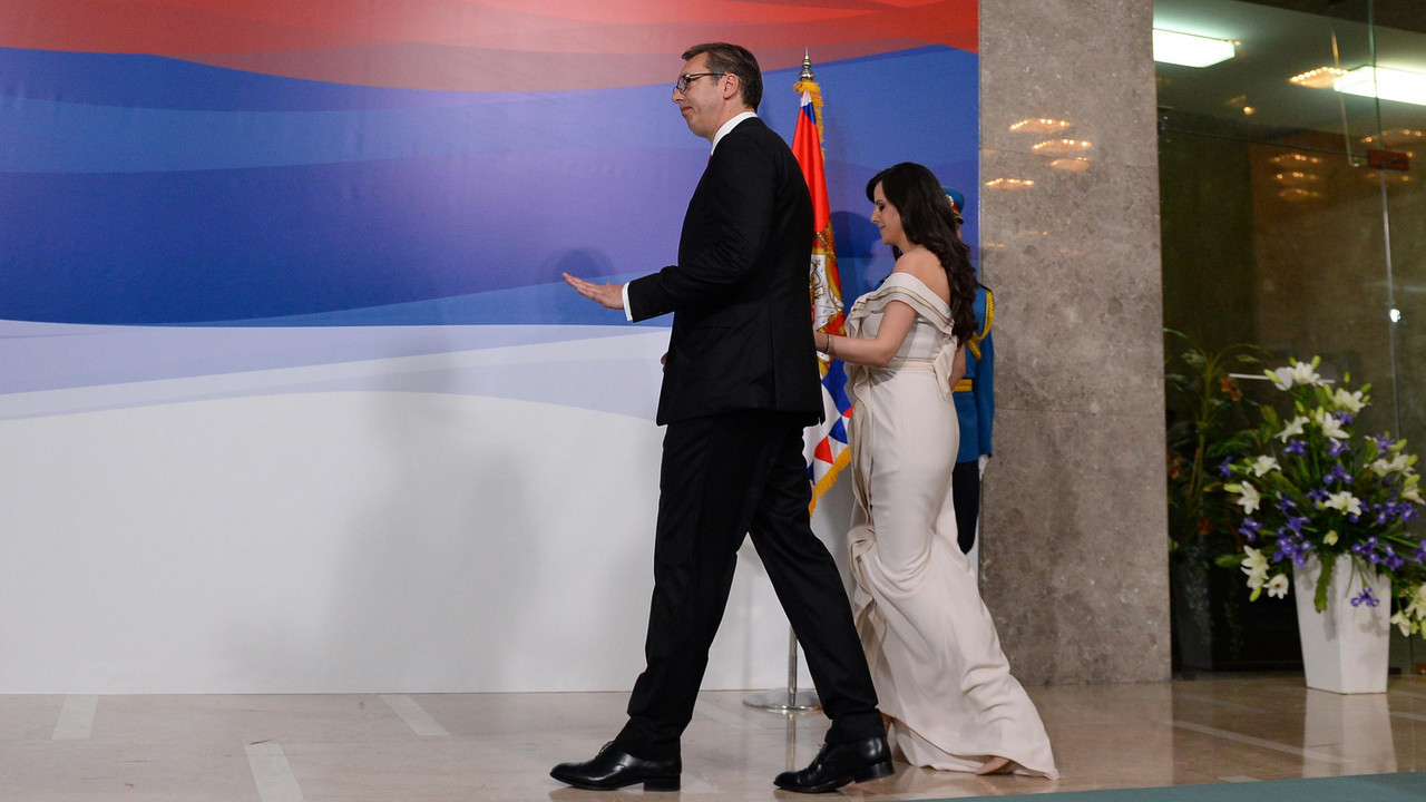 Tamara Vučić i Aleksandar Vučić