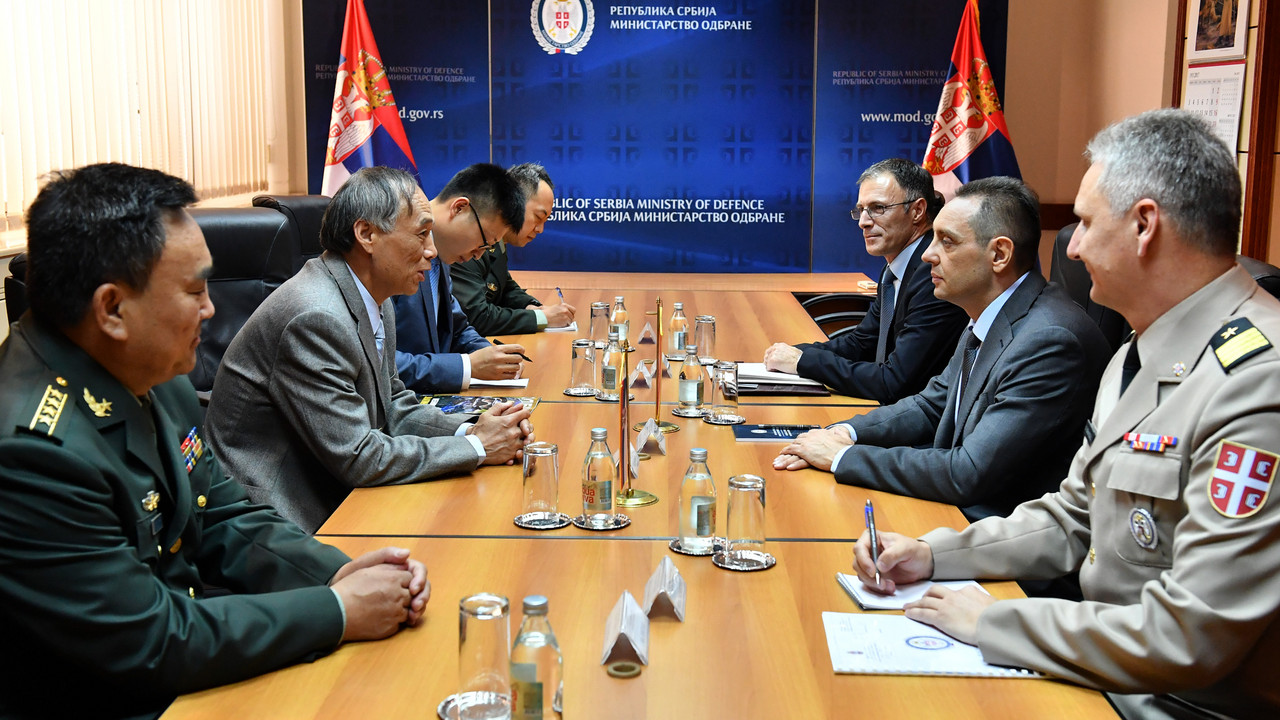 Aleksandar Vulin i Li Mančang