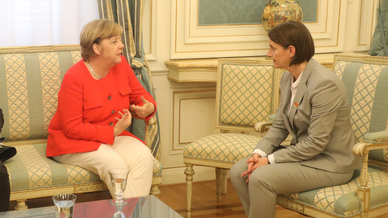 Ana Brnabić i Angela Merkel