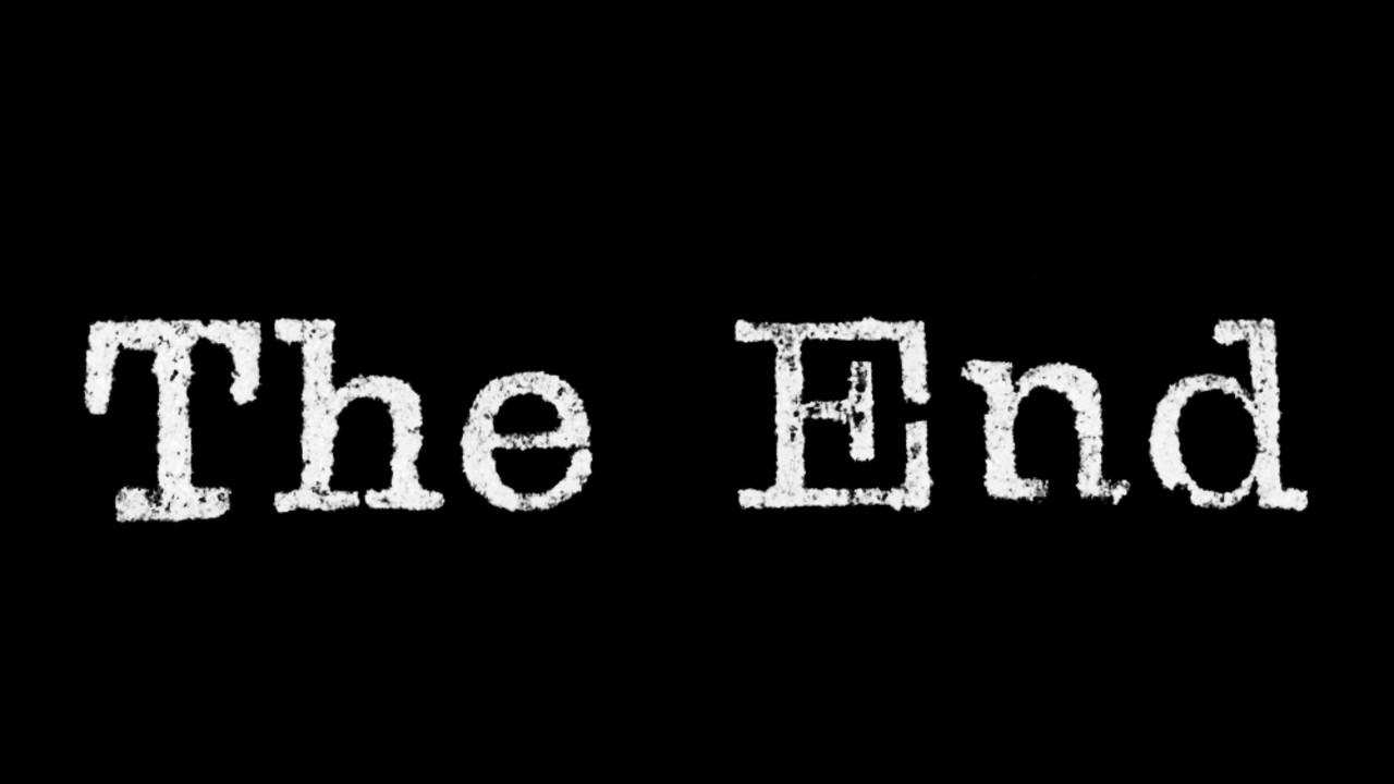 The end
