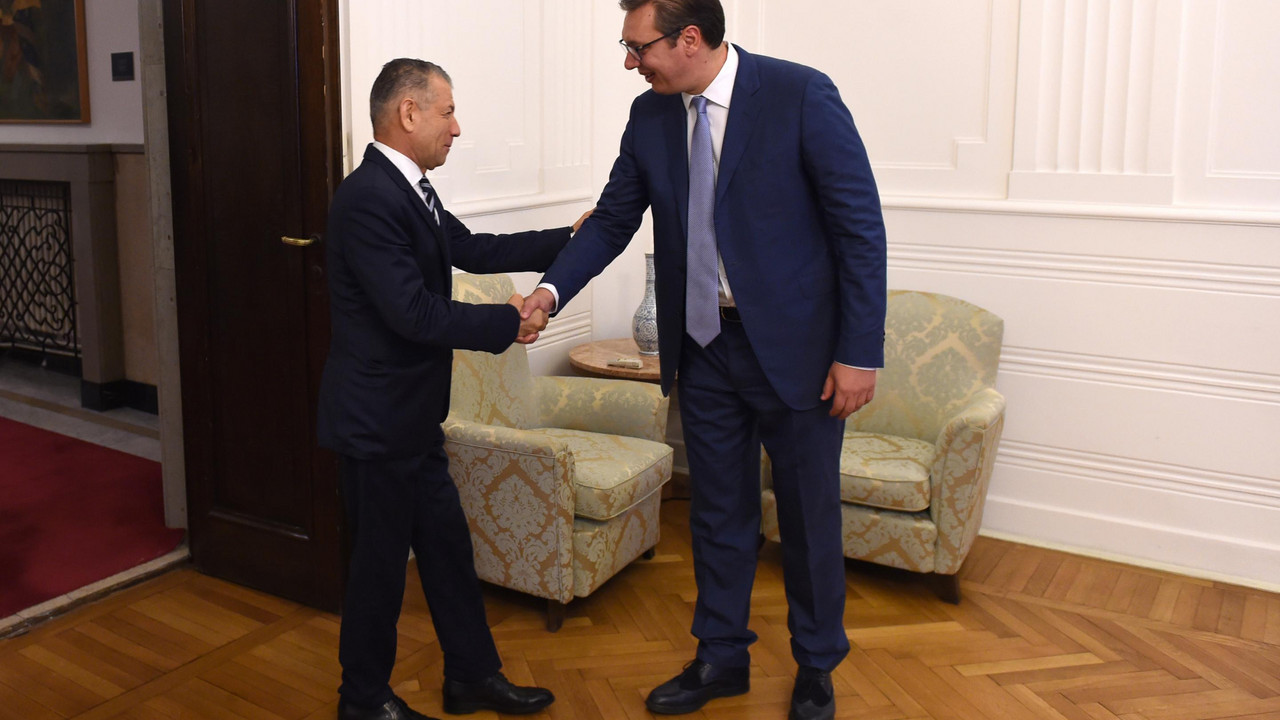 Aleksandar Vučić sa ambasadorom Iraka