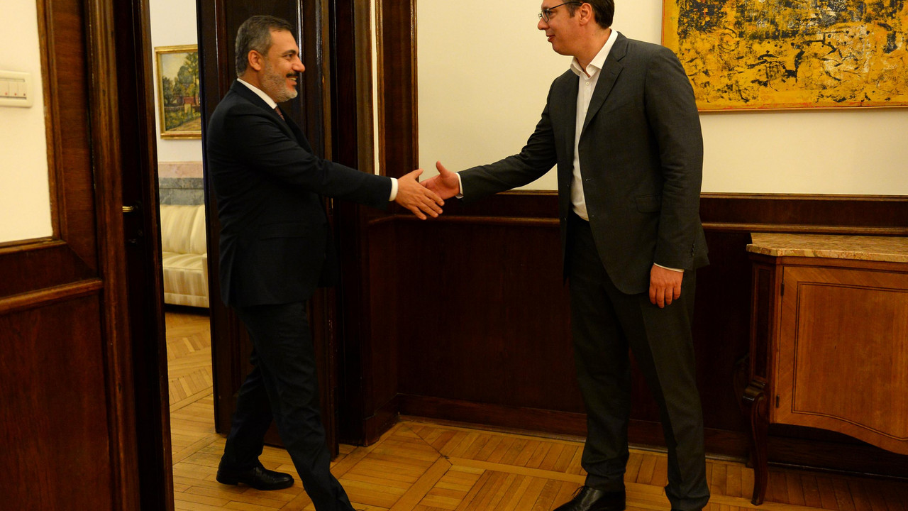Vučić i Fidan sastanak