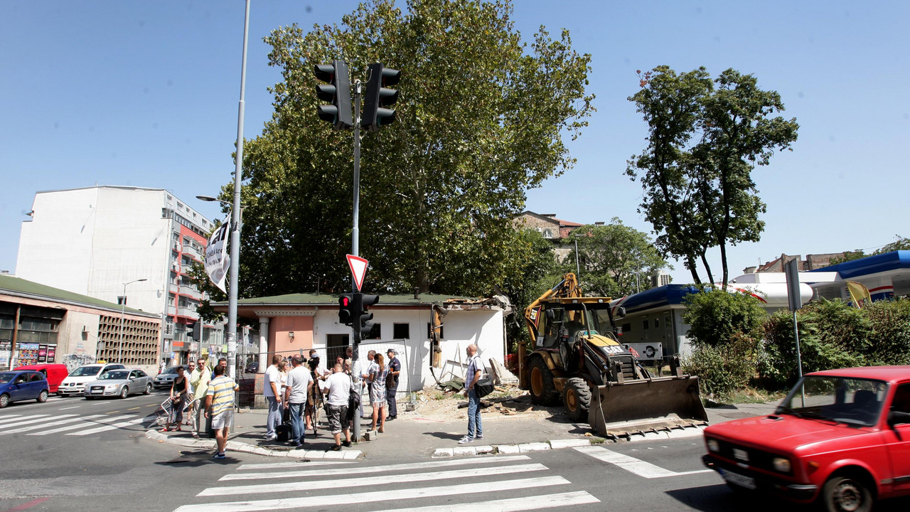 Ugao Bulevara despota Stefana i Cvijićeve ulice