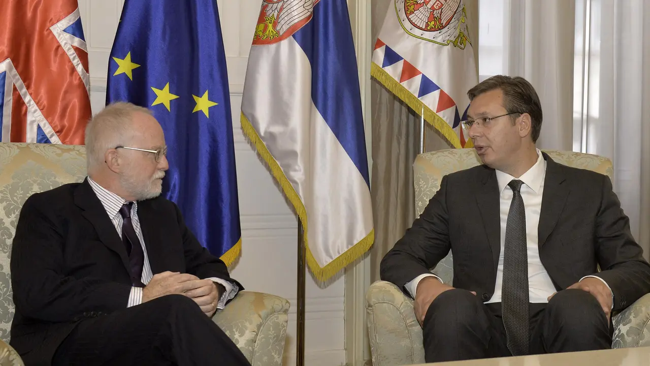 Aleksandar Vučić i Denis Kif