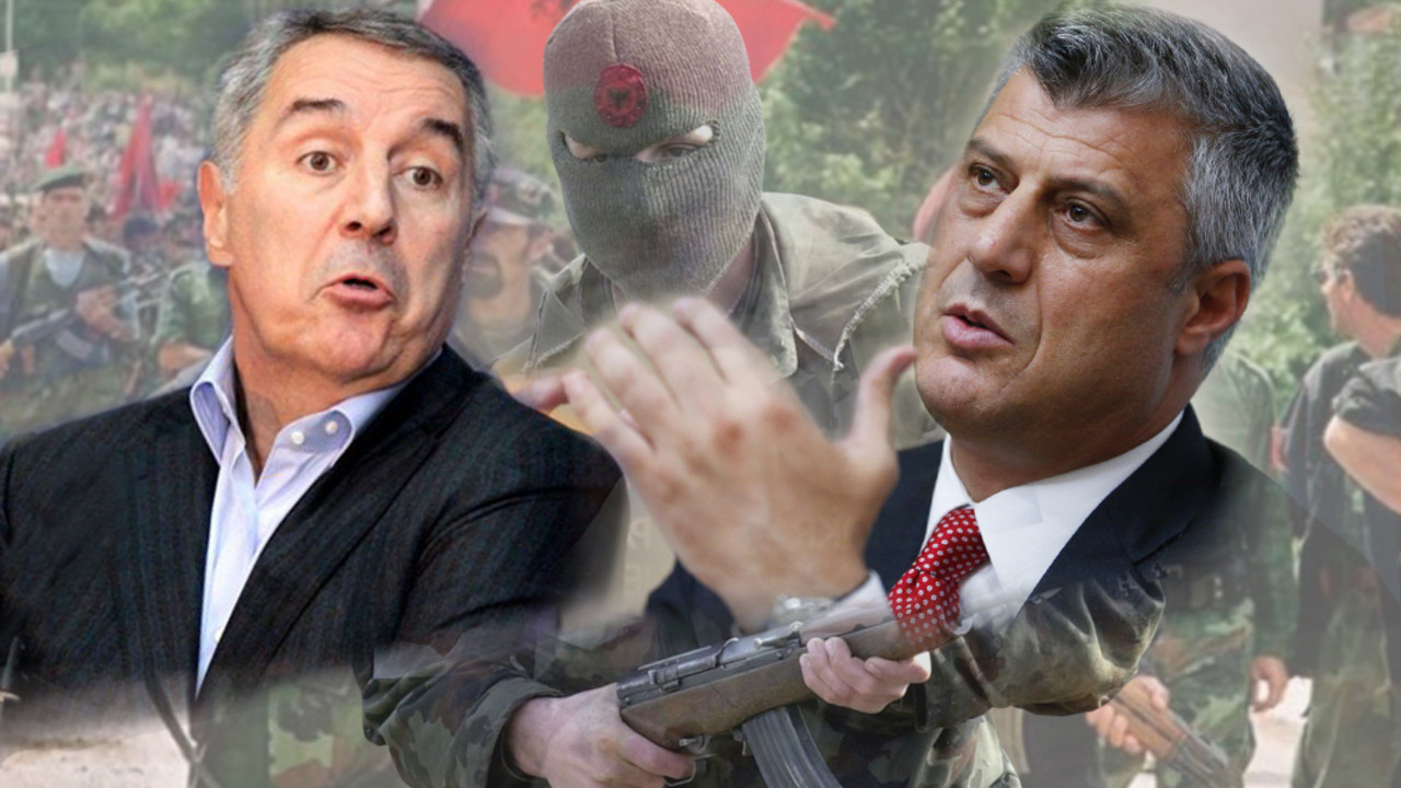 Milo Đukanović, Hašim Tači
