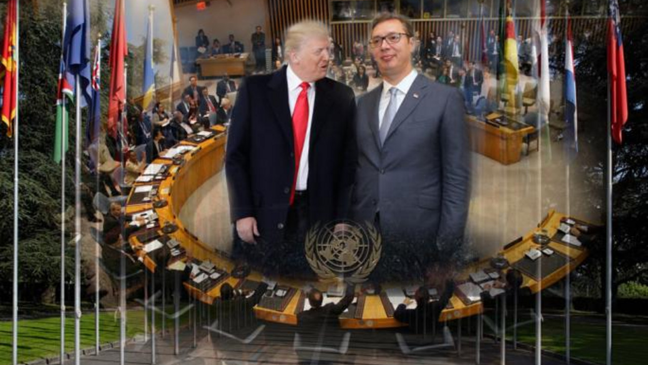 Aleksandar Vučić, Donald Tramp