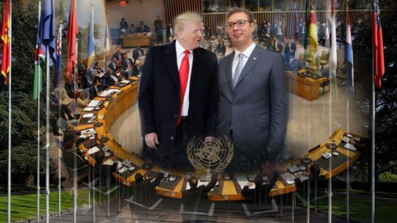 Aleksandar Vučić i Donald Tramp