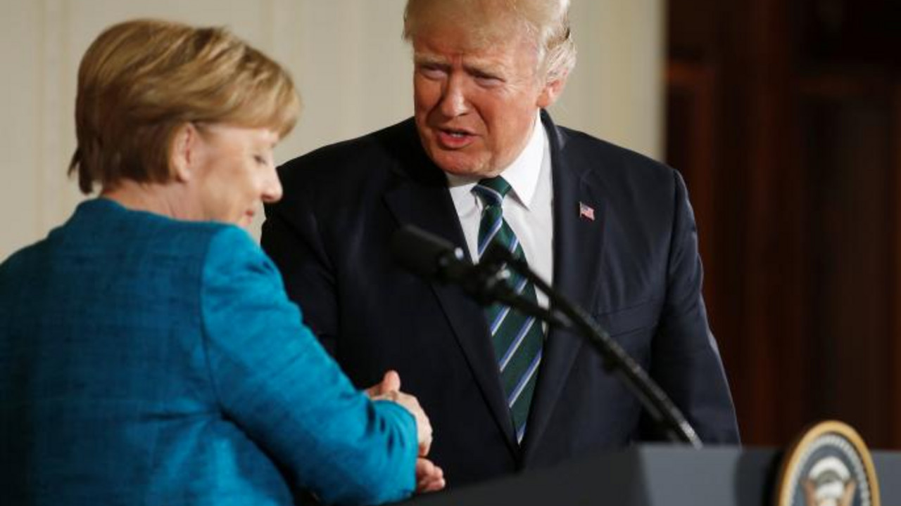 Tramp i Merkel