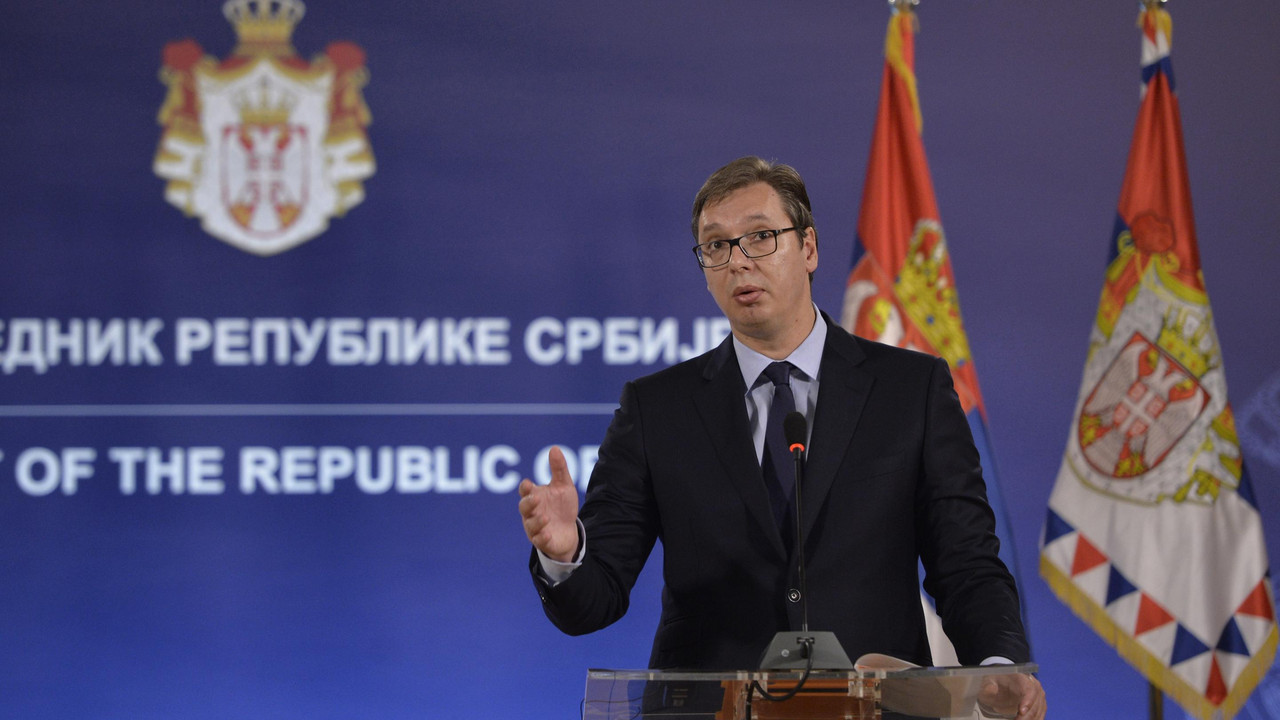 Predsednik Srbije Aleksandar Vučić 