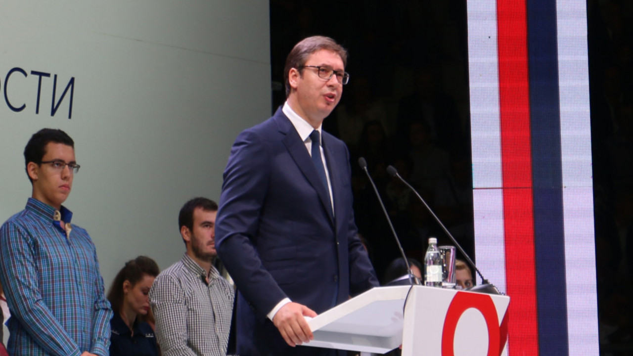 Predsednik Srbije Aleksandar Vučić