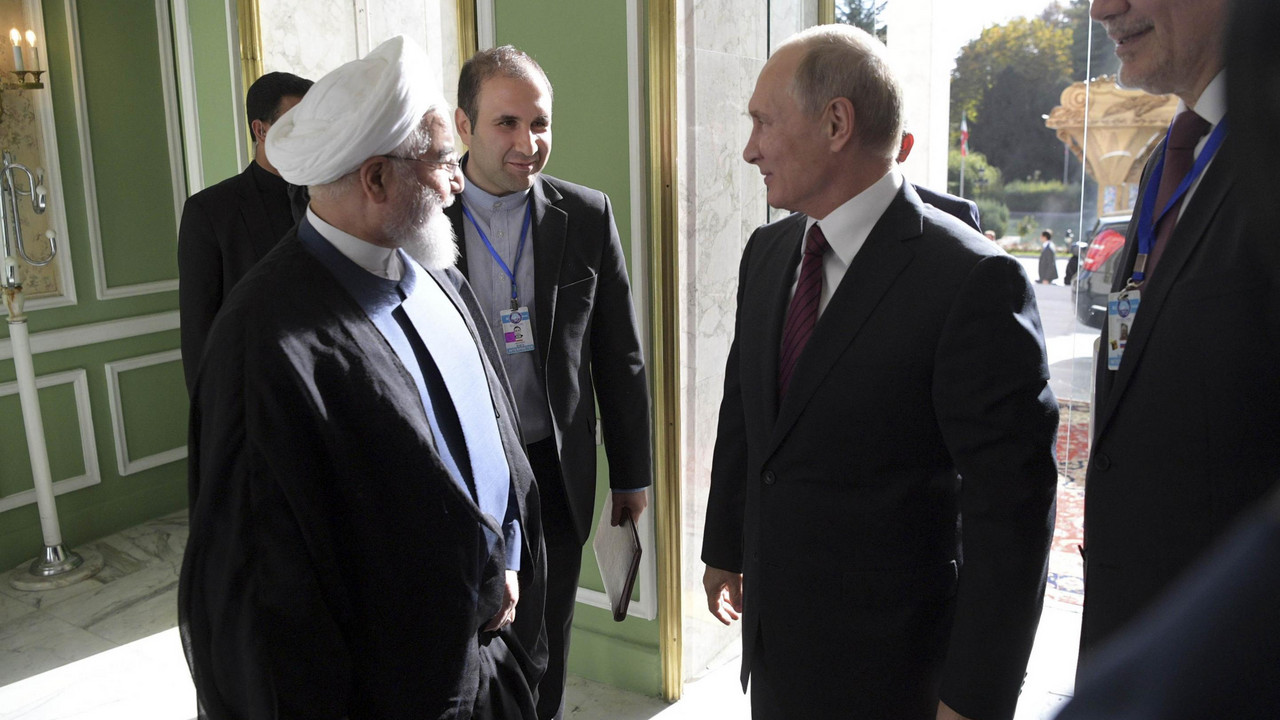 Hasan Rohani i Vladimir Putin